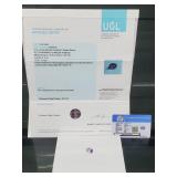 6.10ct Natural Amethyst Certified & Appraised 6.10ct Natural Amethyst Certified & Appraised