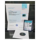 160ct Large Labradorite Colorplay Cert & Appraised 160ct Large Labradorite Colorplay Cert & Appraised