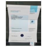 11.95ct Oval Blue Topaz Gem Certified & Appraised 11.95ct Oval Blue Topaz Gem Certified & Appraised