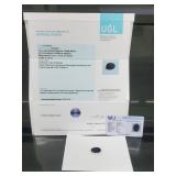 21.20ct Oval Blue Sapphire Gem Cert & Appraised