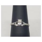 .925 Sterling Silver Claddagh Ring