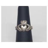 .925 Sterling Silver Claddagh Ring .925 Sterling Silver Claddagh Ring
