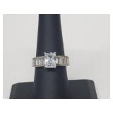 .925 Sterling Silver Gemstone Ring .925 Sterling Silver Gemstone Ring