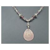 Beaded Purple Costume Necklace Beaded Purple Costume Necklace