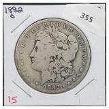 1882-O 90% Silver Morgan $1 Dollar