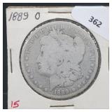 1889-O 90% Silver Morgan $1 Dollar