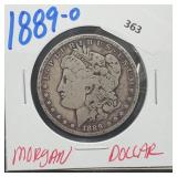 1889-O 90% Silver Morgan $1 Dollar