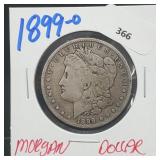 1899-O 90% Silver Morgan $1 Dollar