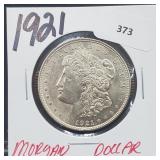 1921 90% Silver Morgan $1 Dollar