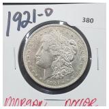 1921-D 90% Silver Morgan $1 Dollar