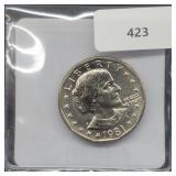 1981-S BU Susan B Anthony $1 Dollar 1981-S BU Susan B Anthony $1 Dollar