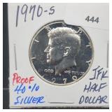 1970-S Proof 40% Silver JFK Half $1 Dollar 1970-S Proof 40% Silver JFK Half $1 Dollar