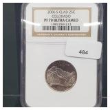 NGC 2006-S PF70 Ultra Cameo Clad CO Quarter