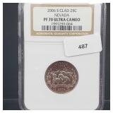 NGC 2006-S PF70 Ultra Cameo Clad NV Quarter NGC 2006-S PF70 Ultra Cameo Clad NV Quarter