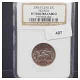 NGC 2006-S PF70 Ultra Cameo Clad NV Quarter