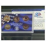 2003 US Mint State Quarter Proof Set