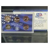 2005 US Mint State Quarter Proof Set 2005 US Mint State Quarter Proof Set
