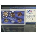 2005 US Mint State Quarter Proof Set