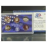 2008 US Mint State Quarter Proof Set