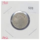 1910 V Nickel 1910 V Nickel
