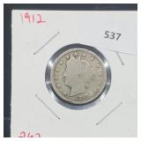 1912 V Nickel 1912 V Nickel