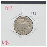 1923 Buffalo Nickel