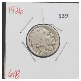 1926 Buffalo Nickel 1926 Buffalo Nickel