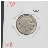 1929 Buffalo Nickel