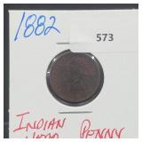 1882 Indian Head Penny One Cent