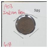 1903 Indian Head Penny One Cent 1903 Indian Head Penny One Cent