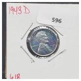 1943-D Steel War Penny One Cent 1943-D Steel War Penny One Cent