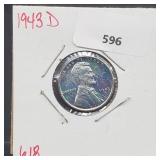 1943-D Steel War Penny One Cent