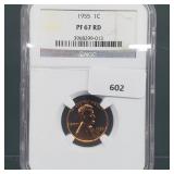 NGC 1955 PF67RD Wheat Penny One Cent