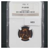 NGC 1956 PF68RD Wheat Penny One Cent NGC 1956 PF68RD Wheat Penny One Cent