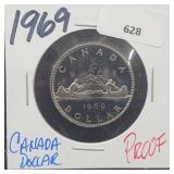 1969 Proof Canada $1 Dollar 1969 Proof Canada $1 Dollar