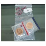 Set of P&D Copper Mint Tokens Set of P&D Copper Mint Tokens