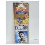 MLB Legends 24KT Gold Layered Ty Cobb Quarter MLB Legends 24KT Gold Layered Ty Cobb Quarter