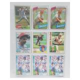 18 Baseball Cards Tom Seaver & George Brett