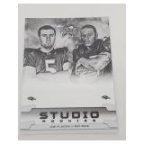 825/1000 2008 Leaf Rookies & Stars Flacco, Rice #S