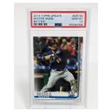 2019 Topps Update Keston Hiura Batting PSA 10