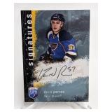 2007-08 Be A Player Signatures David Perron AUTO