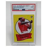 2019-20 Topps 582 Monty. Aristides Aquino #2 PSA 9