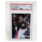 2018 Bowman Platinum Luis Robert Prospects PSA 9