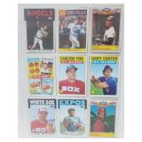 18 Baseball Cards Fisk,Smith,Gooden,etc