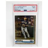 2019 Topps Update Keston Hiura Gold #US52 PSA 9