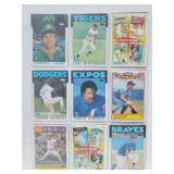 18 Baseball Cards Rose,Murphy,Ripken,etc
