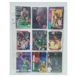 18 Basketball Cards Ewing,Jordan,Payton,etc