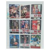 18 Basketball Cards Majic,Jordan,West,etc