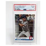 2019 Topps Update Oscar Mercado Batting PSA 9