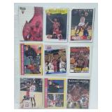 18 Basketball Cards Jordan,Hardaway,Rodman,etc
